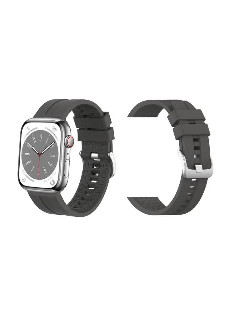 Zaboon Silicon Replacement Band For Apple Watch 49/45/44/42mm Series Ultra/8/7/6/5/4/SE - Image 1