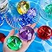 MARFOREVER Extra Large Diving Gem Pool Toys 60MM Extra Big Diamond Colorful Pirate Treasure Diving Gems Huge Acrylic Diamond Pool Gems Set for Summer Swimming Party Favors Boys Girls Training Gifts - Image 3
