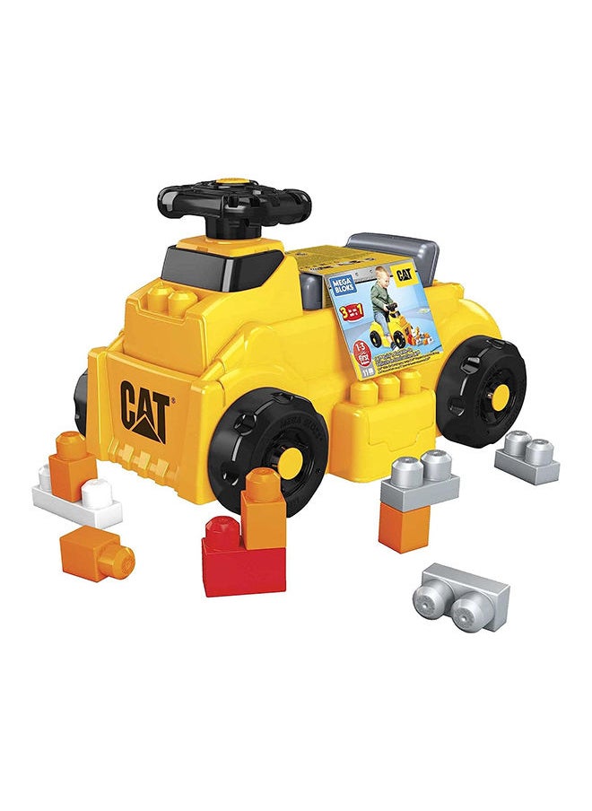 MEGA Mega Cat Build 'N Plow Ride-On  - Image 1