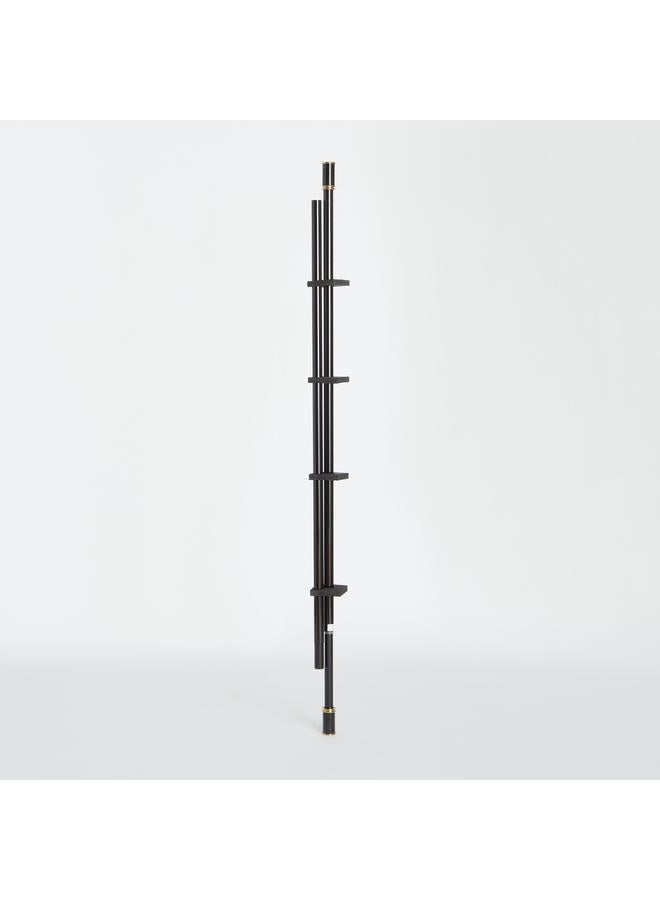 Home Box Zoe Powder Coated 25mm Extendable Single Curtain Rod 110-320 cm - Image 4