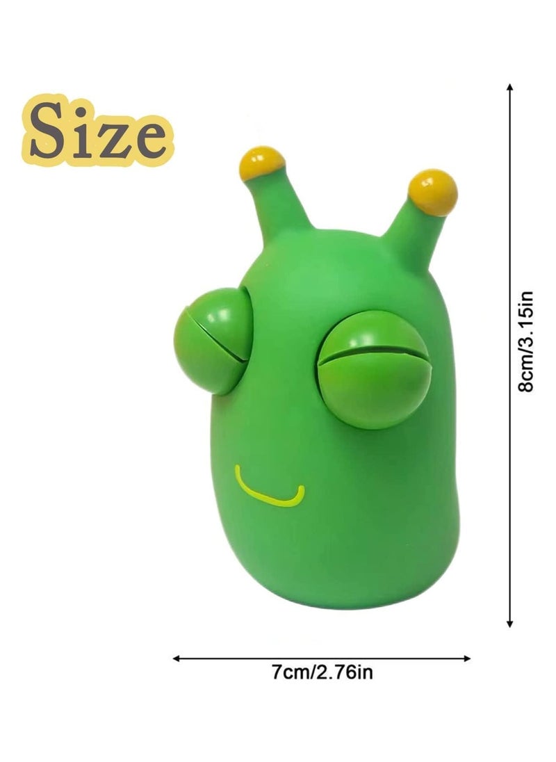 Funny Squeeze Toy, Green Eye Stress Relief Relieve Anxiety Portable Grass Worm Pinch Toy for Autism Hyperactivity Kids Adult Party Gifts Prize Desk Decoration 4PCS - pzsku/Z70C0569FDFF57C371CC4Z/45/_/1731347606/29a3a6b2-4f56-4374-97e9-ad1591ce006c