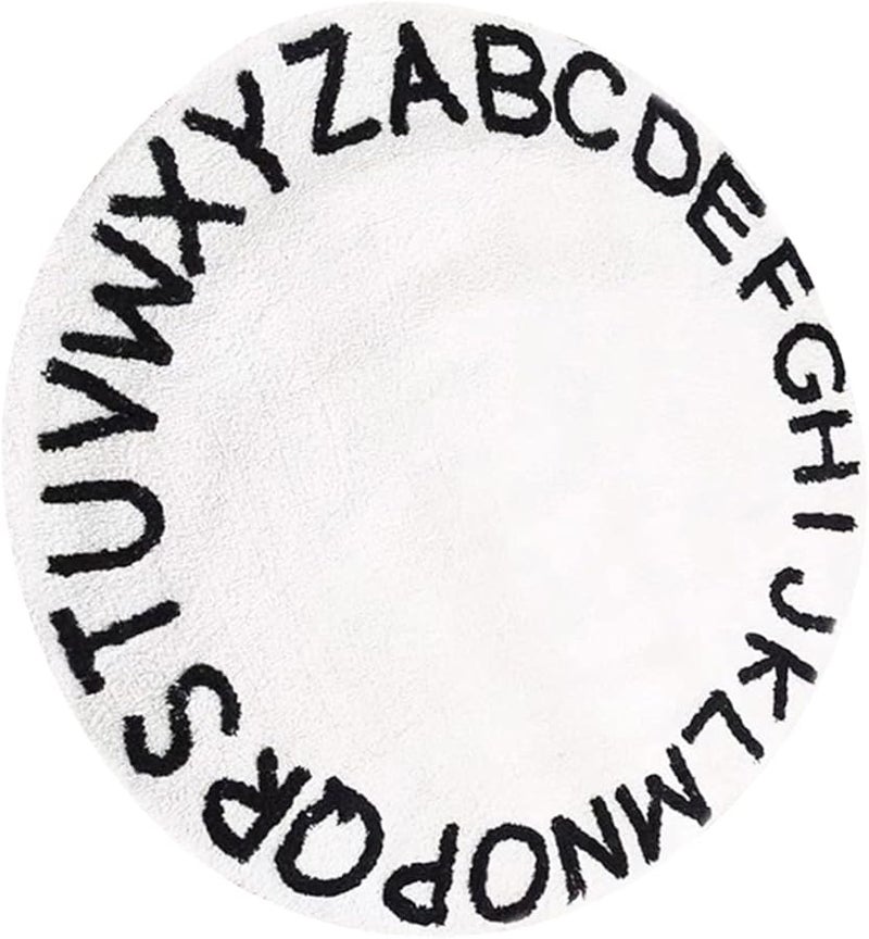 سجادة أرضية بتصميم أحرف دائرية مانعة للانزلاق لديكورات الداخلية والأسطح الزلقة - Image 1