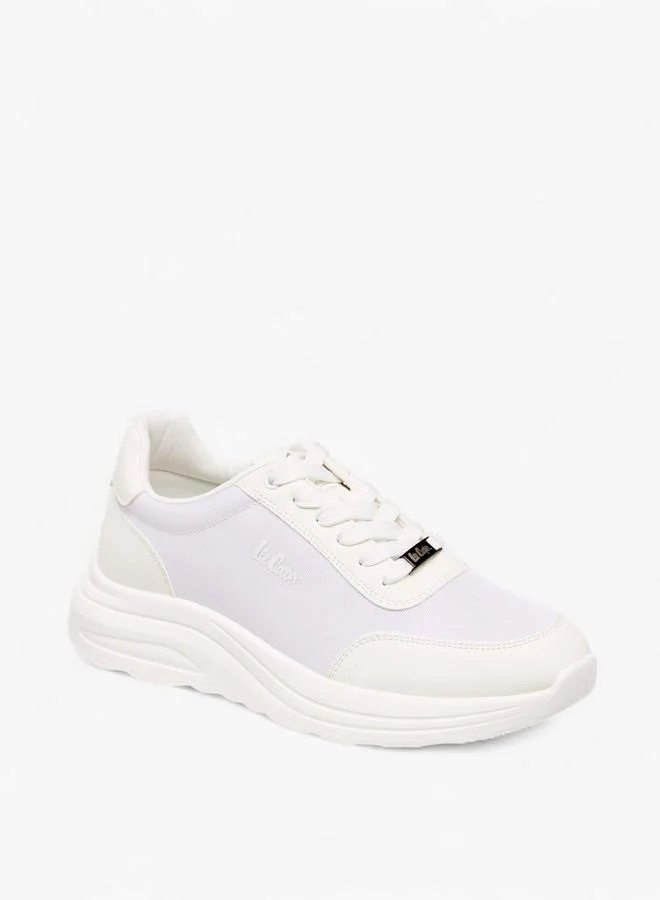 لي كوبر Men'S Textured Lace-Up Sneakers