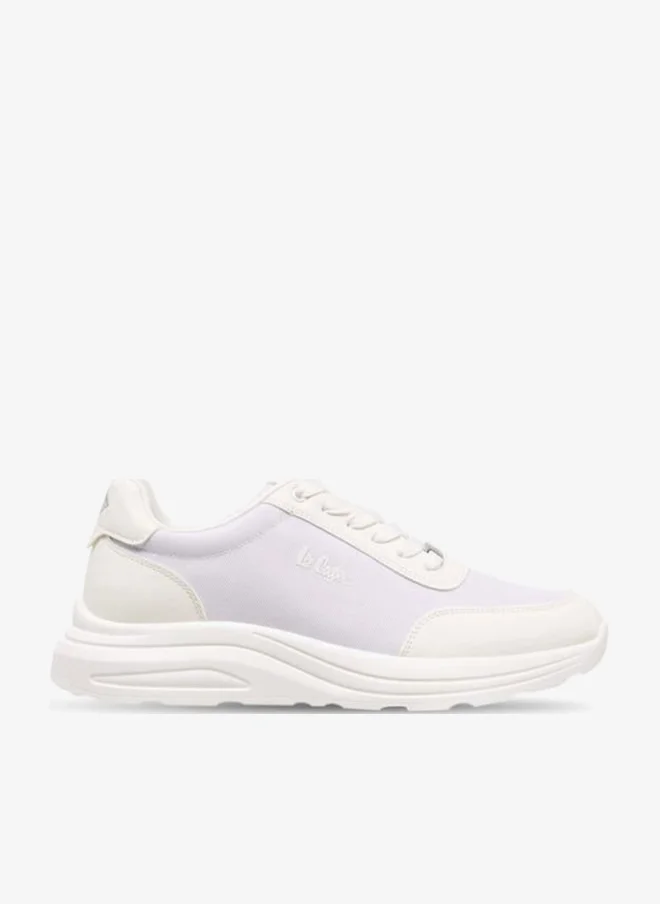 لي كوبر Men'S Textured Lace-Up Sneakers