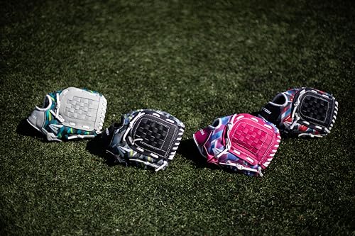 Easton | MOXIE Baseball Glove | Right Hand Throw | 10.5" Basket Web | Cyan Blue - Image 2