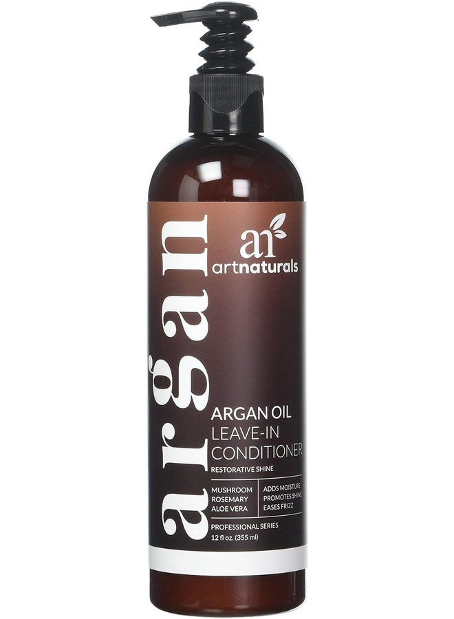 artnaturals Argan Oil Leave-in Conditioner, for Dry, Damaged, Brittle Hair, 12 fl oz (355 ml) - Image 1