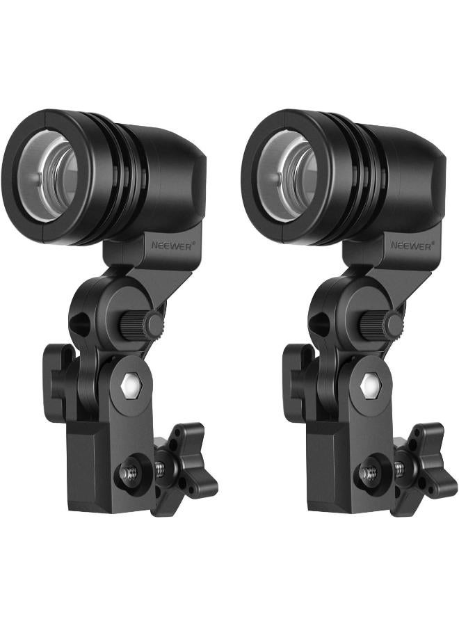 Pack Of 2 Lamp Holder with Light Stand - Image 1