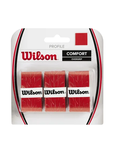 Wilson Profile Overgrip Set - Red