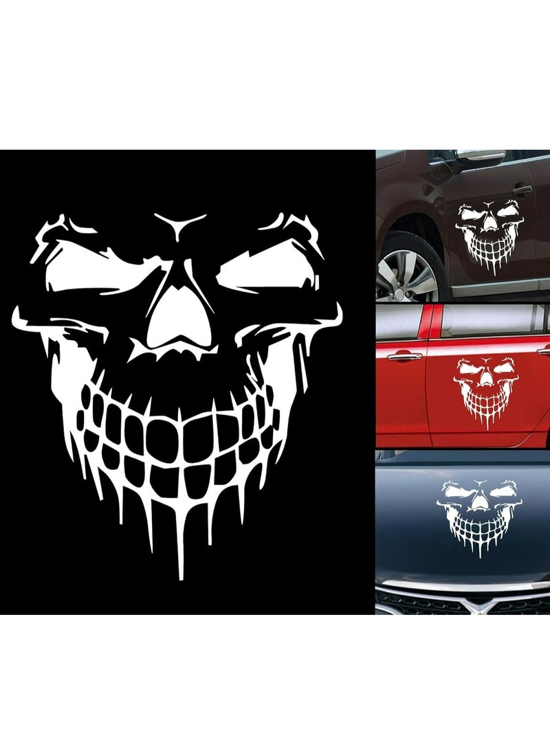Generic 1 Sheet White Marking Decal for Car Headlights Car Sticker Vinyl Funny Car Sticker Removable Marking Decal for Car and Window  - Image 1