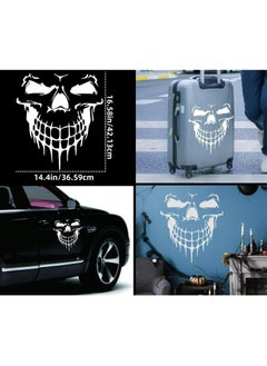 Generic 1 Sheet White Mark Decals for Cars Headlight Car Sticker Vinyl Funny Car Stickers Removable Horrible  Mark Decals Decals for Cars & Windows  - Image 2