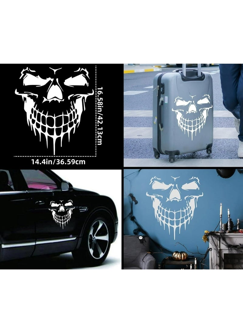 Generic 1 Sheet White Marking Decal for Car Headlights Car Sticker Vinyl Funny Car Sticker Removable Marking Decal for Car and Window  - Image 2