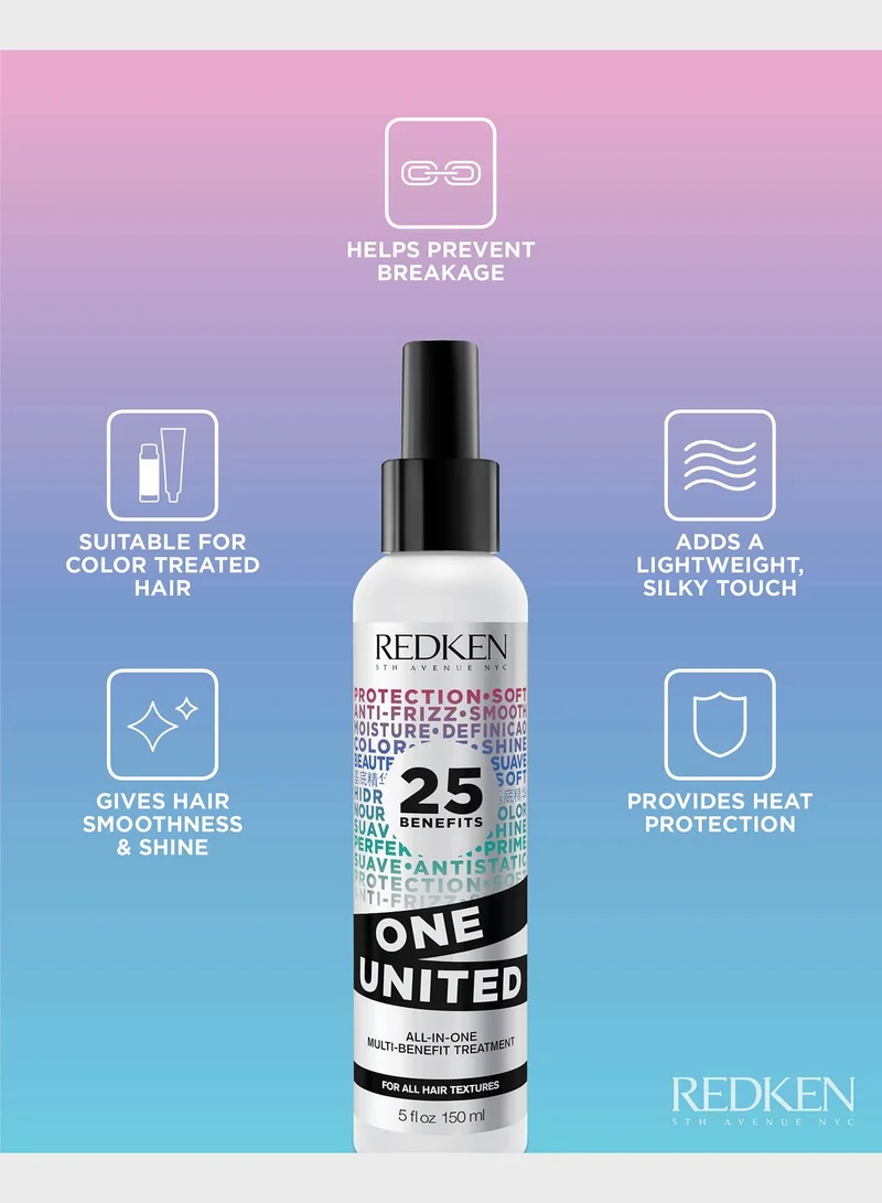 REDKEN One United Multi-Benefit Leave In Treatment Spray