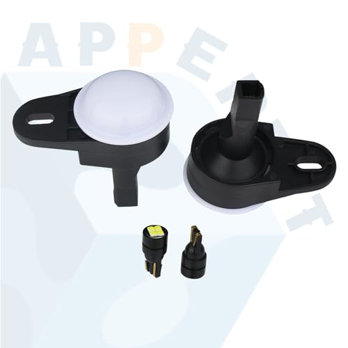 APPERFiT LED Footwell Courtesy Lights under Dash for Interior Floor Board 68395784AA Compatible with Dodge Ram 1500 2500 3500, Jeep Wrangler Grand Cherokee Interior Accessories Parts 2PCS - Image 2