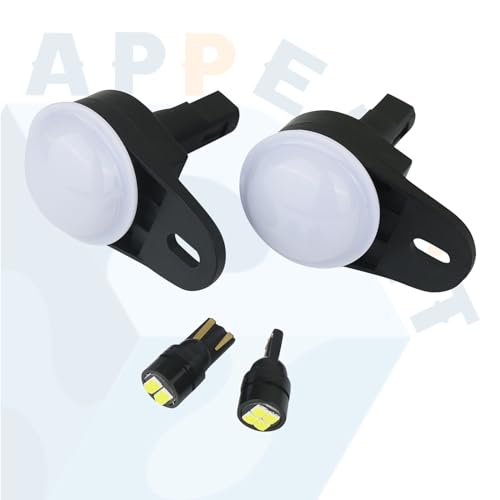 APPERFiT LED Footwell Courtesy Lights under Dash for Interior Floor Board 68395784AA Compatible with Dodge Ram 1500 2500 3500, Jeep Wrangler Grand Cherokee Interior Accessories Parts 2PCS - Image 3