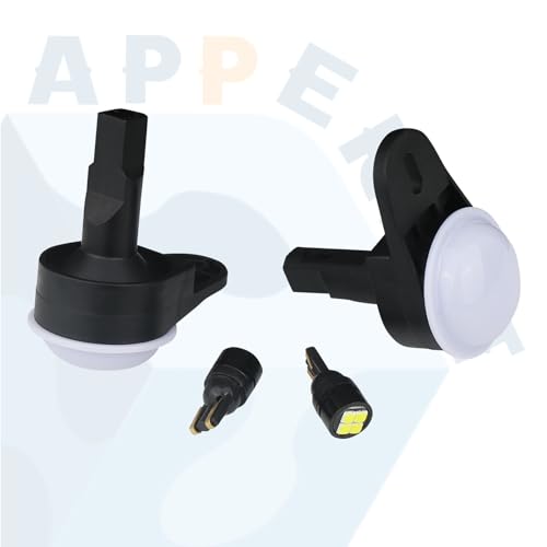 APPERFiT LED Footwell Courtesy Lights under Dash for Interior Floor Board 68395784AA Compatible with Dodge Ram 1500 2500 3500, Jeep Wrangler Grand Cherokee Interior Accessories Parts 2PCS - Image 4