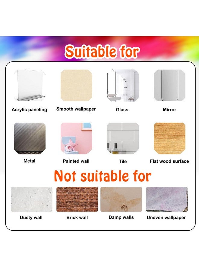 Sondeng Colorful Inspirational Quotes Wall Decals Watercolor Paint Splatter Wall Decals Motivational Saying Wall Stickers Handprint Crayon Wall Stickers for Kids Classroom Nursery Playroom Daycare Decor - Image 3