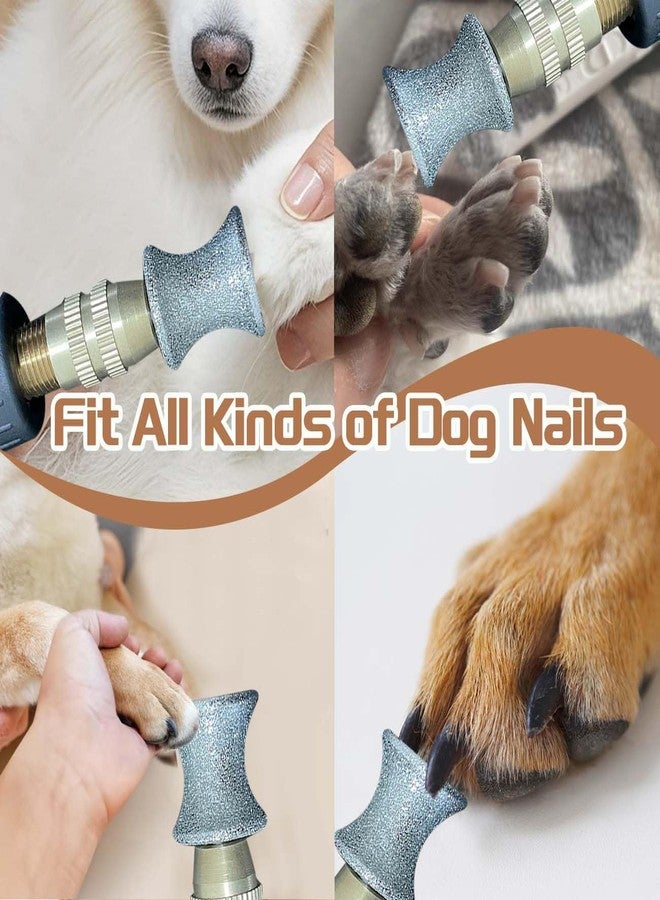 BeQell Diamond Rotary Nail Grinder Bits,3PCS Diamond Dremel Bits for Dog Nails - Image 5