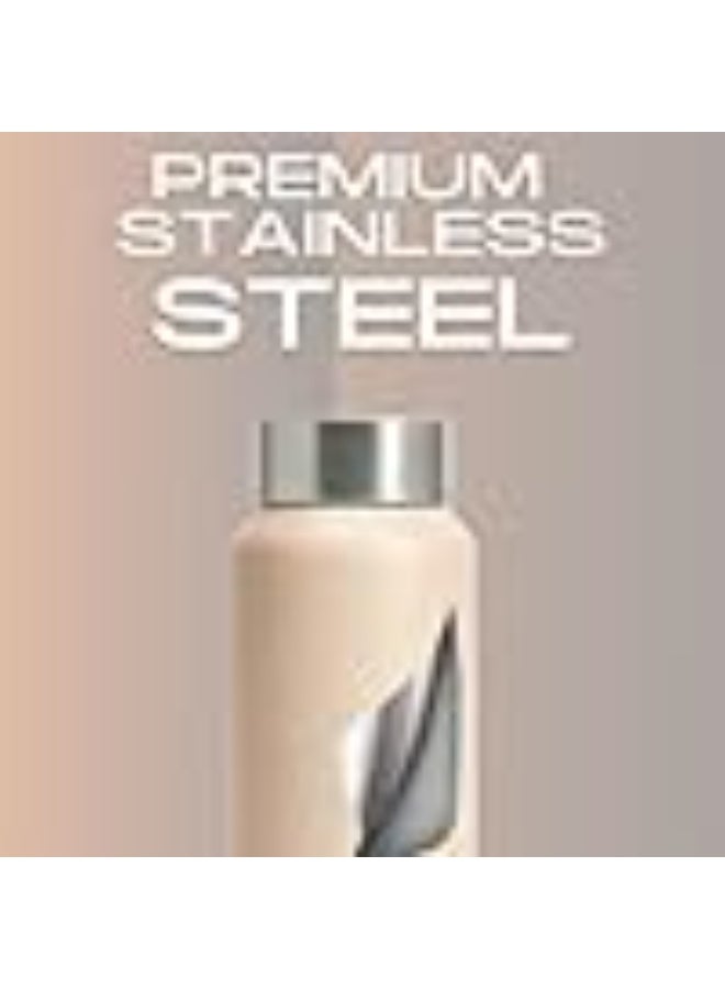 Speedex Stainless Steel Water Bottle 1 Ltr, Leak Proof Screw Cap, BIS Approved 1000 ml Metal Bottle For Daily, Office, School, Gym, Travel Use for Men, Women, Kids, Adults, Peach Orange, Set of 4 - Image 3