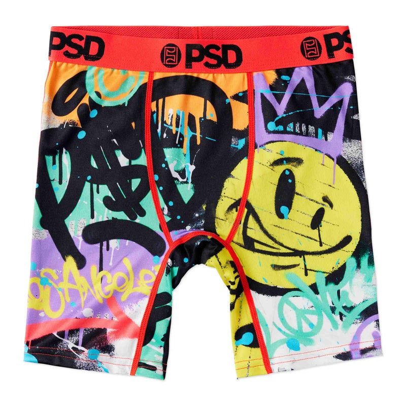 PSD Youth Boy's Drip Youth Boxer Brief 3-Pack - Comfortable Underwear for Active Boys, Athletic Boxers for Boys, Medium - Image 4