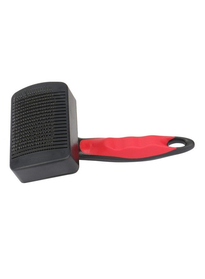 فرشاة شعر بلاستيكية كبيرة الحجم لتنظيف شعر الكلاب والجراء - قد يختلف اللون - Image 1