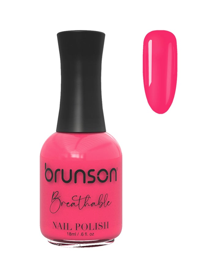 Breathable Nail Polish Halal nail polish Wudu friendly Quick-Dry Vegan long lasting but easy peel off   18ml BH031