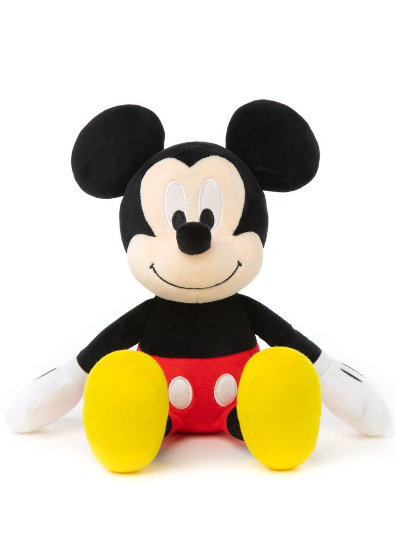 Disney دميّة ميكي الكلاسيكية من ديزني 18 بوصة | لعبة ناعمة | ميكي ماوس - Image 2
