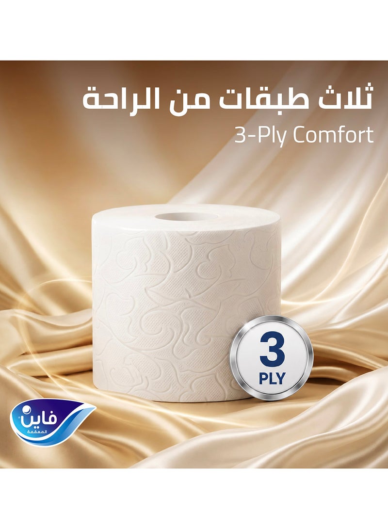 Fine Toilet Paper 140 Sheets 3 Ply Pack of 72 Rolls White - Image 2