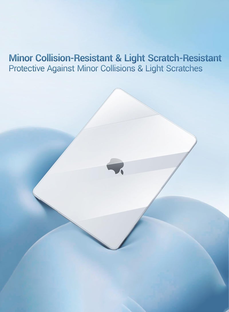 سجيت حافظة متوافقة مع MacBook Neo مقاس 13 بوصة (إصدار 2026، موديل A3404 مع شريحة A18 Pro)، غلاف بلاستيكي صلب مع غطاء لوحة مفاتيح لحماية MacBook Neo 13 بوصة، شفاف كريستالي - Image 5