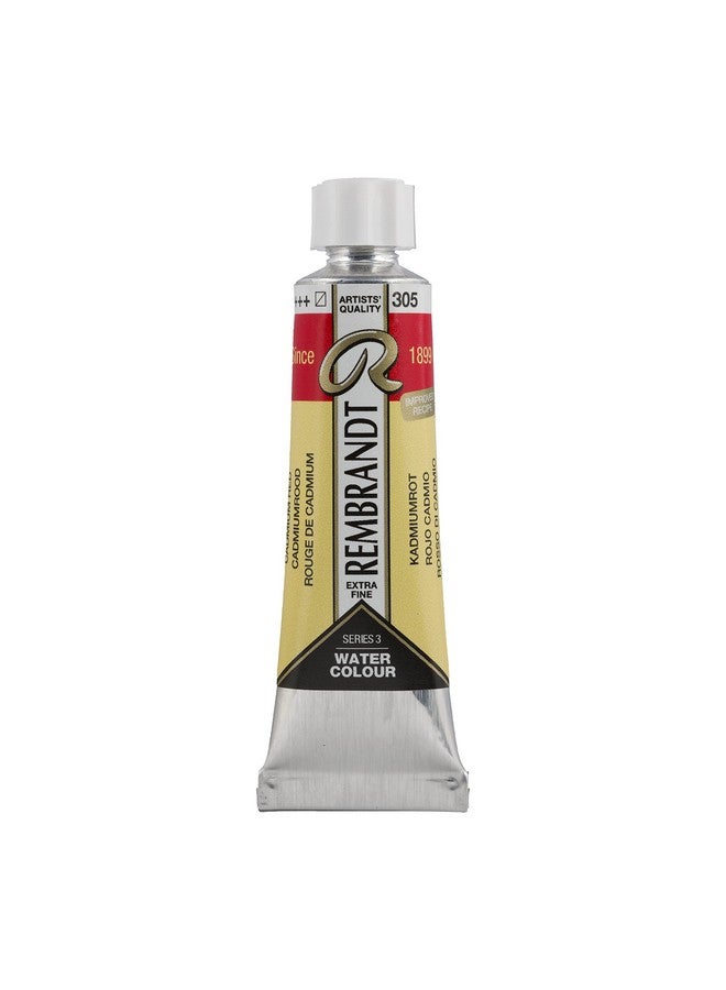 REMBRANDT Watercolour Tube 10 Ml Cadmium Red 305 (05013050) - Image 1