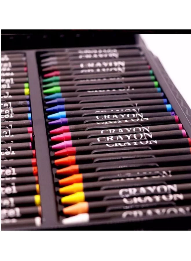 A bag of colors and crayons containing 150 pieces, everything a young painter needs to develop his skills  - Image 4