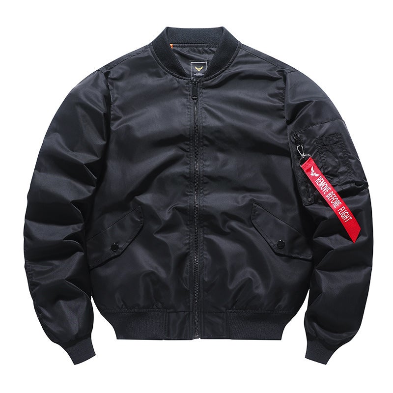 New Large Size Men'S Sports Casual Stand Collar Jacket Loose Men'S Ma01 Pilot Men'S Baseball Uniform - Image 3
