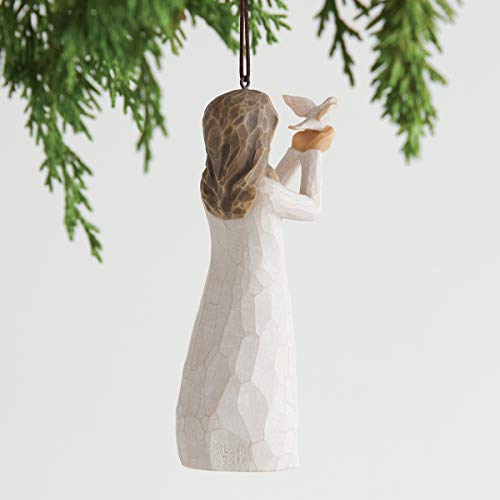 Willow Tree Soar Ornament, Sculpted Hand-Painted Figure - Image 3
