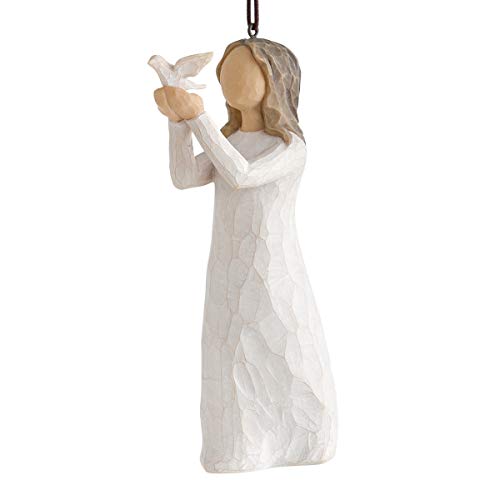 Willow Tree Soar Ornament, Sculpted Hand-Painted Figure - Image 1