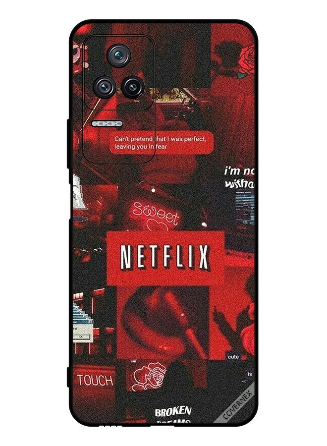 Covernex Protective Case Cover For Xiaomi Redmi K40S Netflix Tags - Image 1