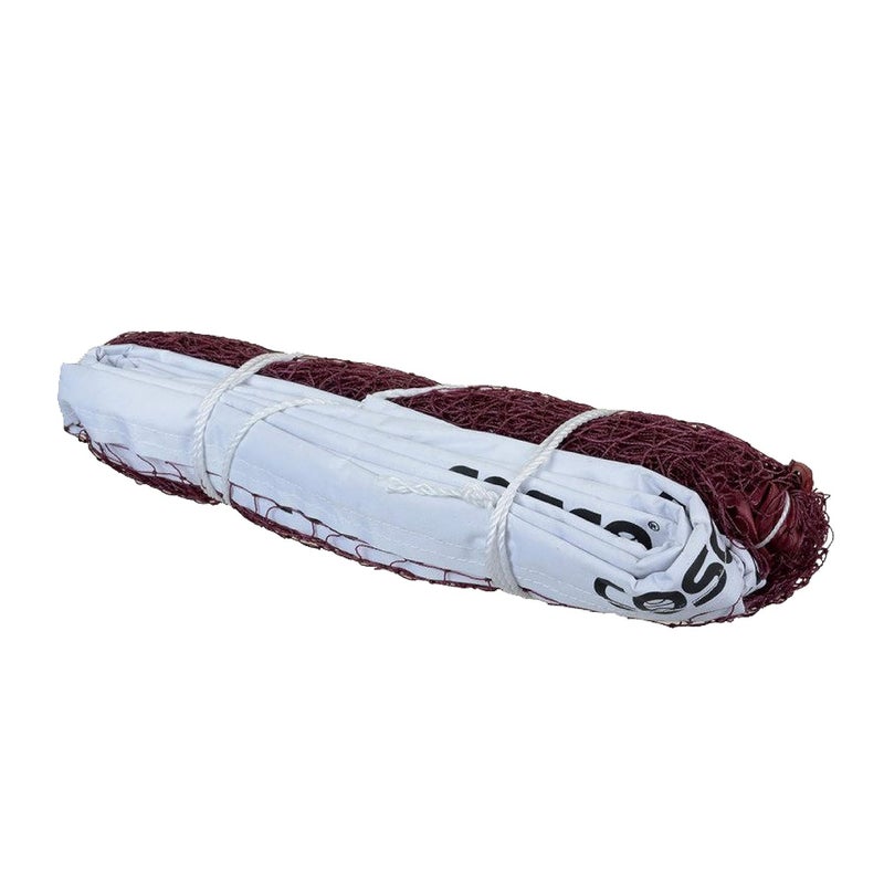 COSCO شبكة بادمينتون نايلون بني، شريط 4 جوانب - Image 1