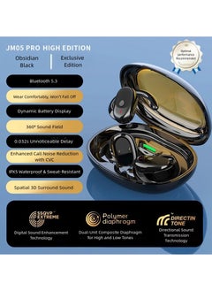 Generic 2024 New, JM05 Pro Bluetooth Earphones for Sports, Rotating Over-ear Style, Wireless, Ultra-long Battery Life, Non-in-ear Design for Sports  - Image 3