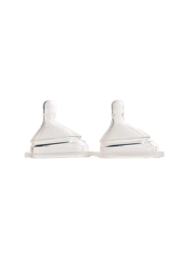 hegen Pack Of 2 Teat Medium Flow