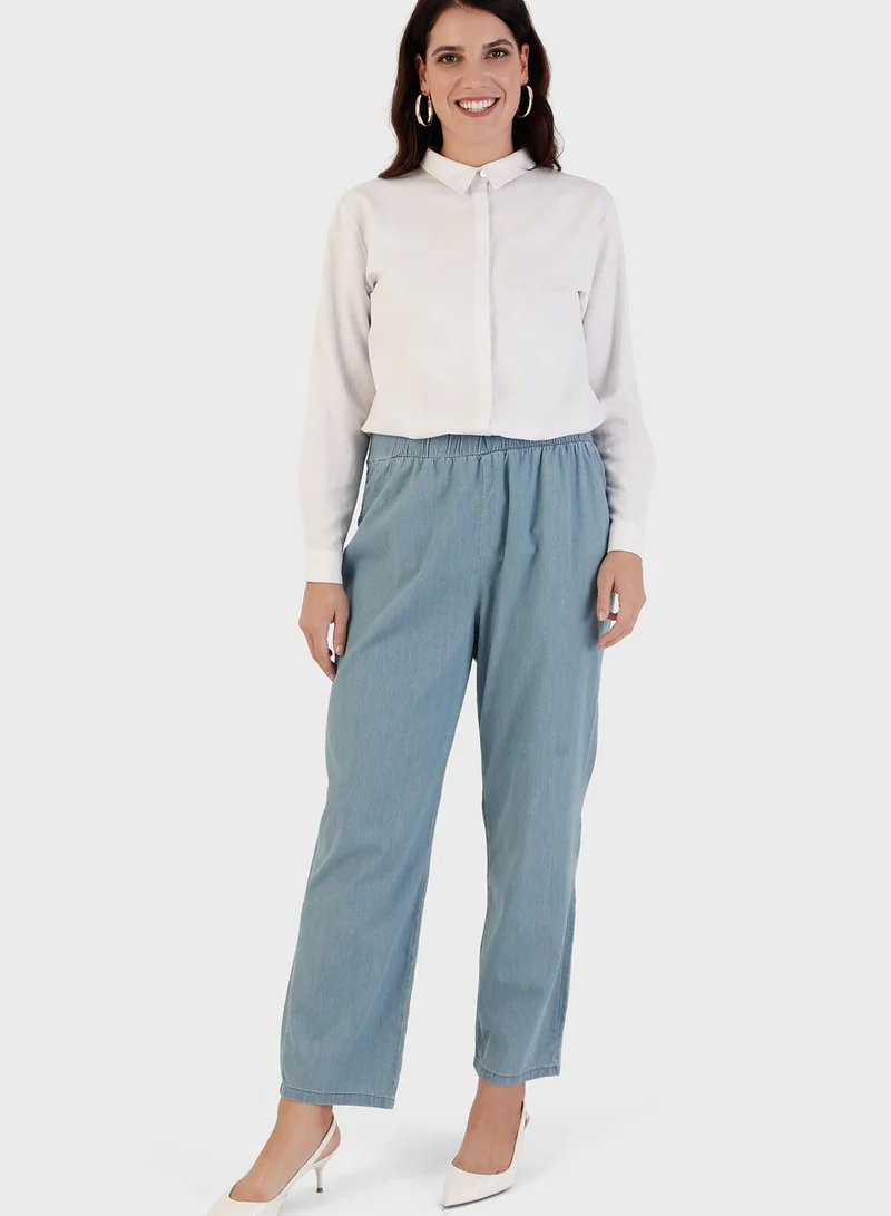 Alia by modanisa High Waist Jeans