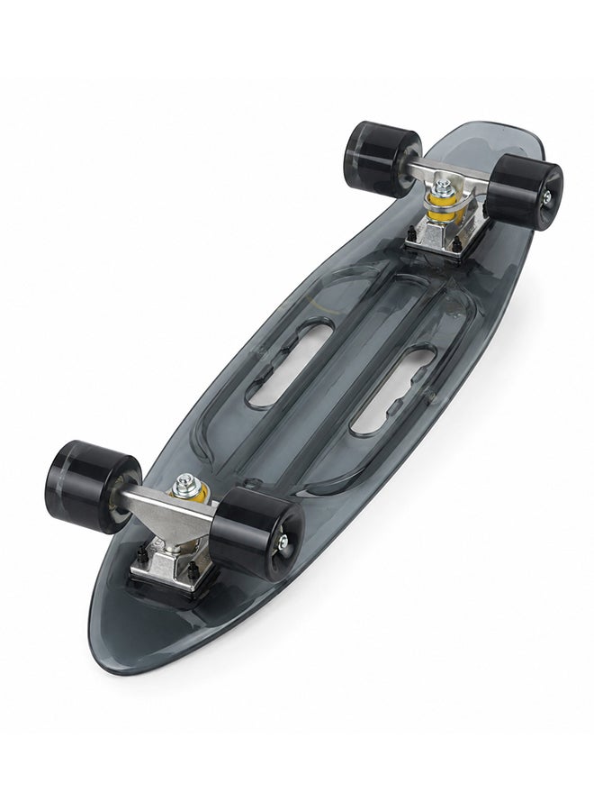 DEXO 22” Mini Cruiser Skateboard with LED Wheels – Complete Penny Board with ABEC-7 Bearings, Aluminium Trucks & T-Tool for Kids, Teens & Adults (Max Load 220 lbs) - Image 3
