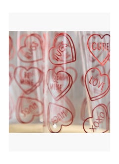 Home Box Zen Borosilicate 4-Piece Valentine Mason Jar with Straw Set -  - Image 4