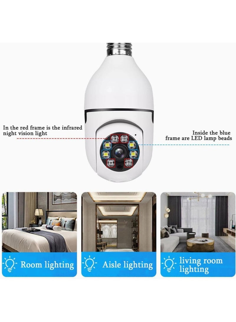 SUKILO Captivating WiFi Panorama Camera – Wireless Outdoor CCTV Monitor with 360° Vision, Night Vision, Two-Way Audio, Smart Motion Detection & Easy Setup for Ultimate Home Security - Image 5