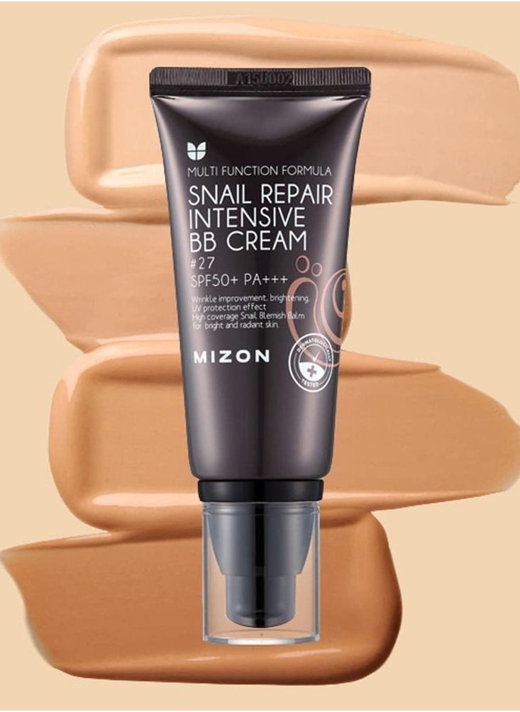 MIZON - MIZON Snail Repair Intensive BB Cream SPF50+ PA+++ 50ml - Image 1