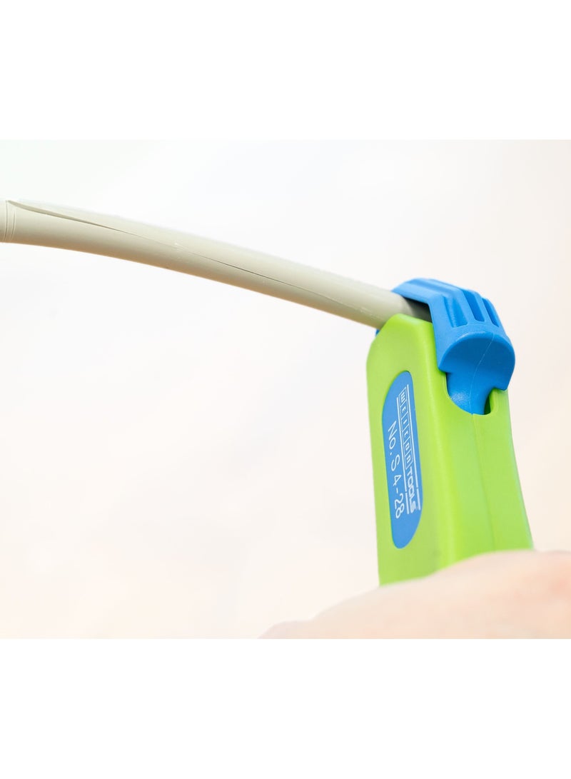 WEICON TOOLS Cable Knife No. S 4-28 Green Line | sustainable raw materials | for 4 - 28 mm | incl. retractable hook blade - Image 3