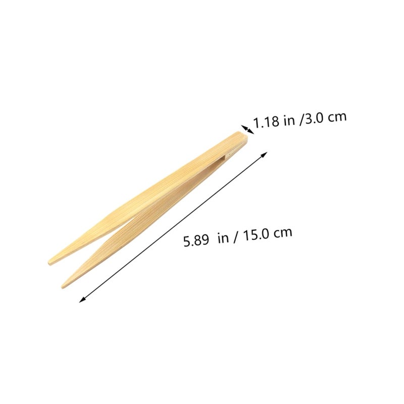 2 Pcs Reptile Feeding Tweezers Forceps with Smooth Non Burr Surface Safe for Lizards Snakes Pet Care - Image 3