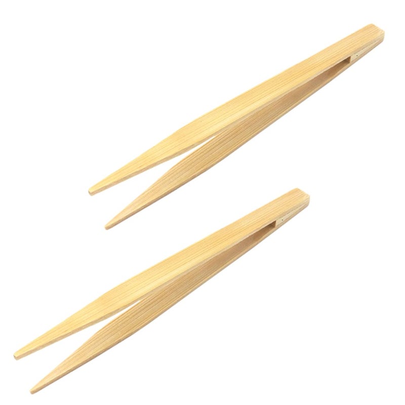 2 Pcs Reptile Feeding Tweezers Forceps with Smooth Non Burr Surface Safe for Lizards Snakes Pet Care - Image 2