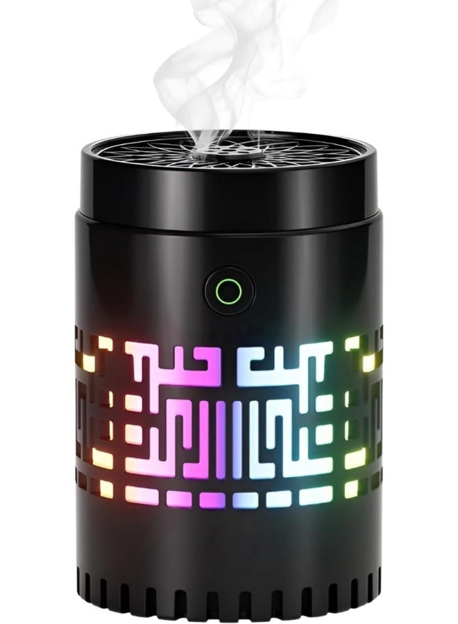 Oud Bukhoor Bakhoor Arabic Electric Incense Oud Burner with Full Quran Muslim Speaker Remote and App Control - Image 3