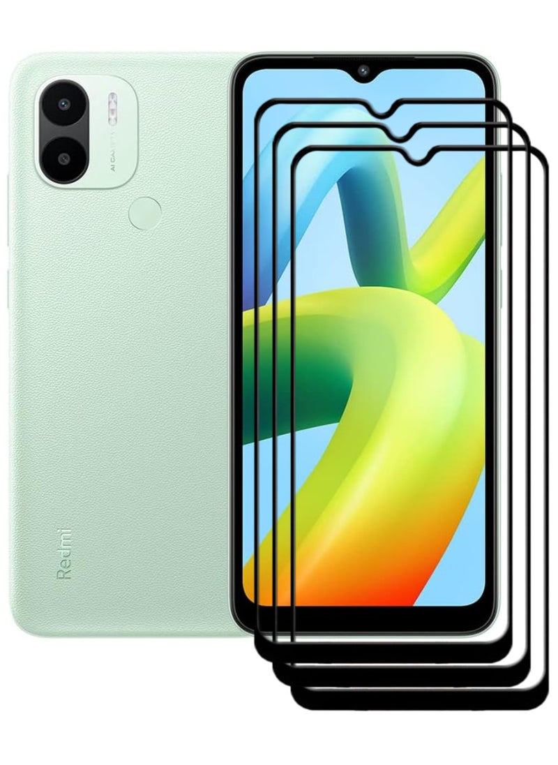 ACLIX 3 Pieces Antistatic ESD Dustproof Premium Quality High Definition Tempered Glass Screen Protector Designed For Xiaomi Redmi A1+ - Image 1