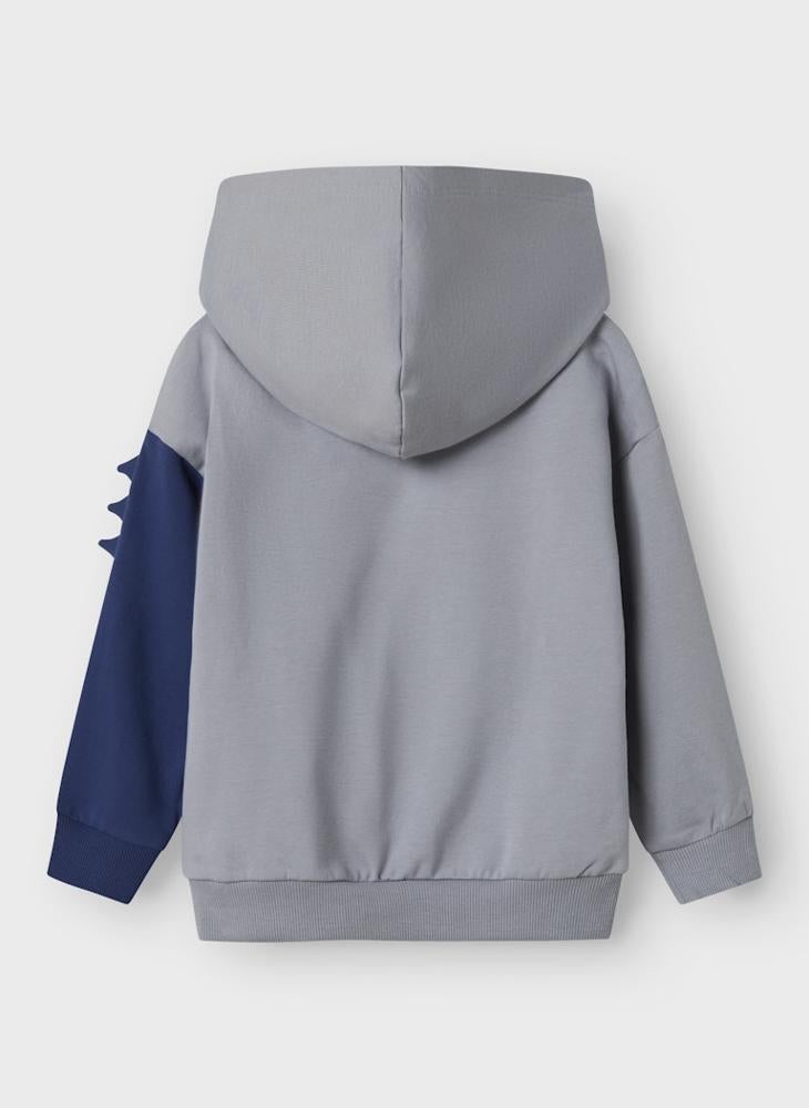 NAME IT Kids Printed Pullover Hoodie - Image 2