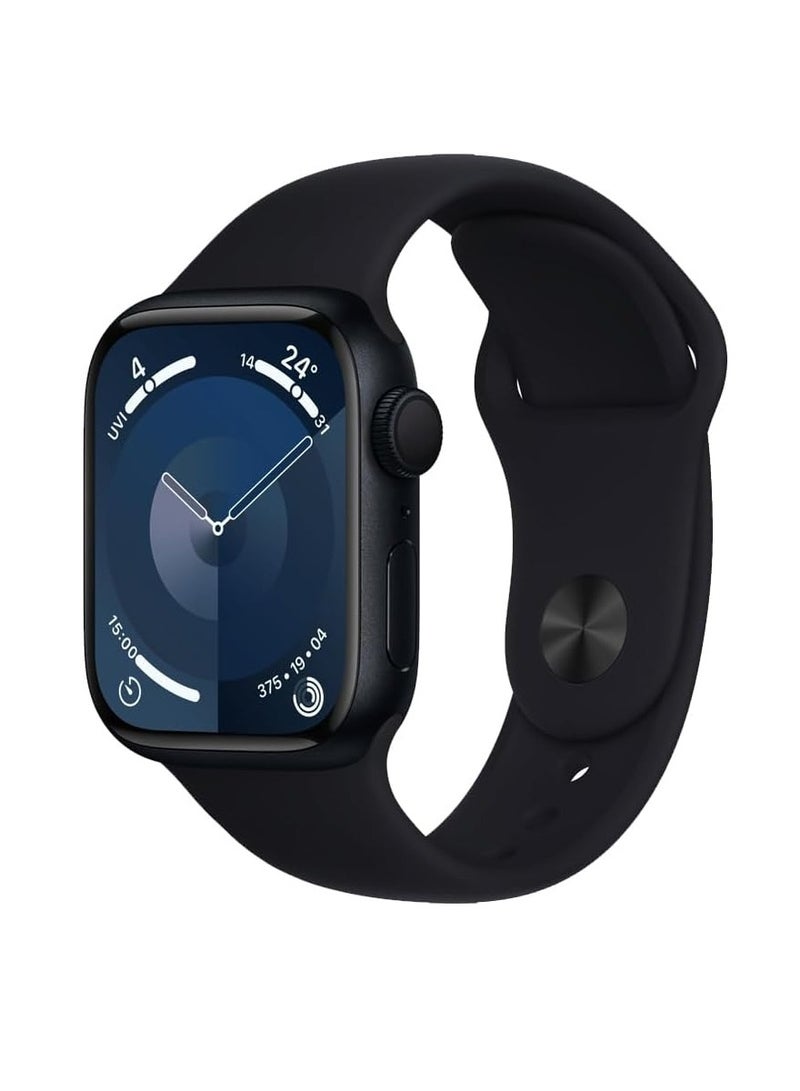 موديو ساعة ذكية Modio U11 Max Series 9 بشاشة عرض كاملة 2.2 بوصة مع 10 أزواج من الأشرطة وشاحن لاسلكي للسيدات والرجال باللون الأسود - Image 5