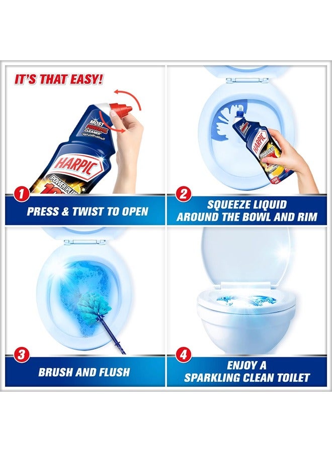 هاربيك منظف المراحيض باور بلس - برائحة الحمضيات، 750 مل، عبوة من 3 قطع - Image 4